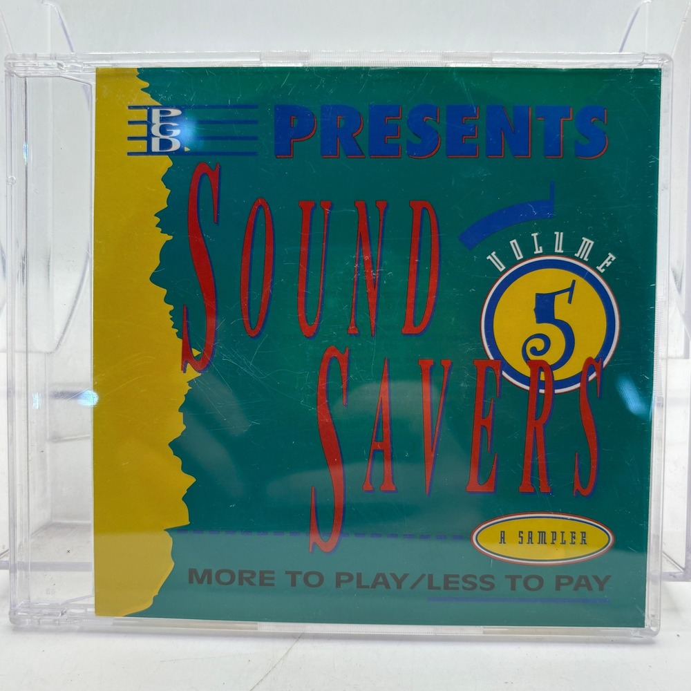 Polygram PGD Presents Sound Savers Volume 5 A Sampler CD 1994 Promo SACD906